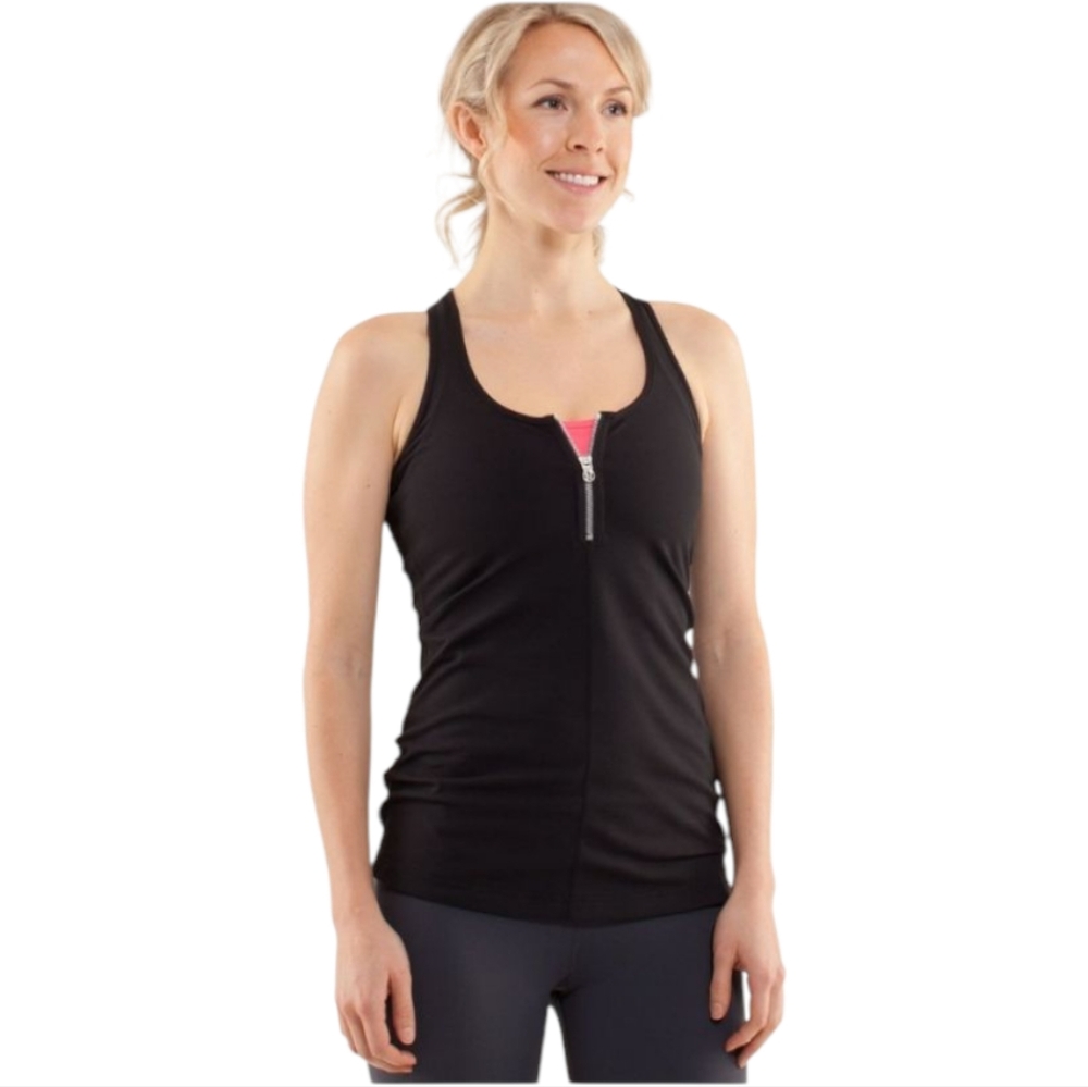 Lululemon Cool Racerback *Zipper